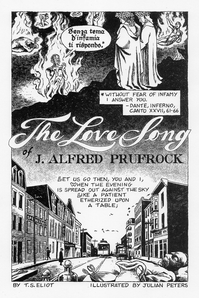 the lovesong of j. alfred prufrock analysis line by line pdf